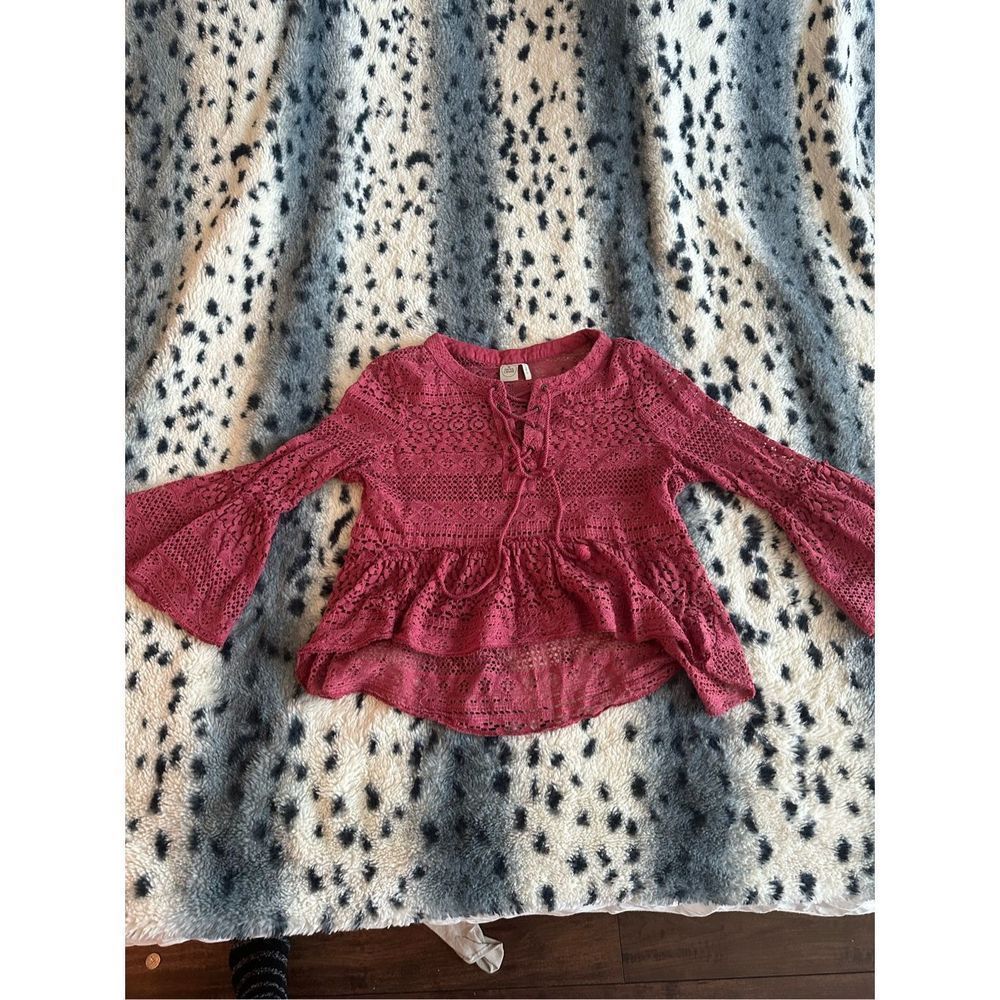 Pink Casual Shirt - Size M